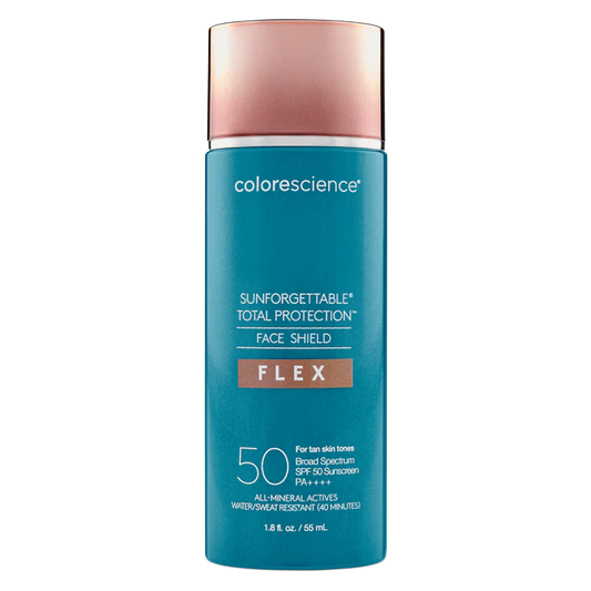 SUNFORGETTABLE® TOTAL PROTECTION™ FACE SHIELD FLEX TAN SPF 50